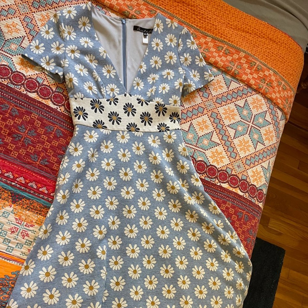 women's midi dress xs